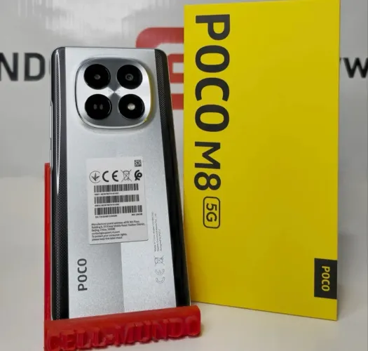 Celular Xiaomi Poco M8 5G NFC Versão Global 256GB 08GB RAM Novo
