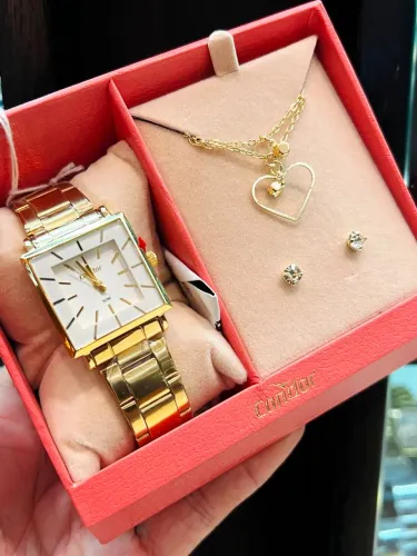 Relógio Feminino Condor Dourado