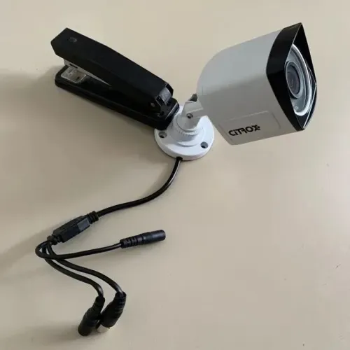 kit 04 camera ahd 720p bosch security digital 500gb+ cabo coaxial 