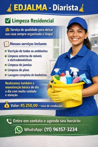Limpeza leve e pesada 