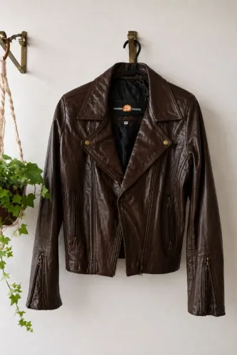 Jaqueta Nova Biker Couro Original M