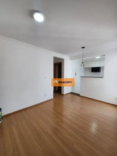 Apartamento com 2 dormitórios para alugar, 45 m² por R$ 1.546,35/mês - Parque Santa Rosa -