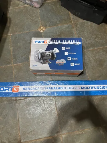 Motor Esmeril 360w + Bancada