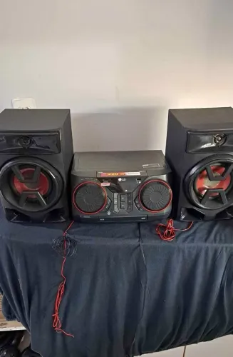 Som LG Bluetooth, Pen Drive e CD 