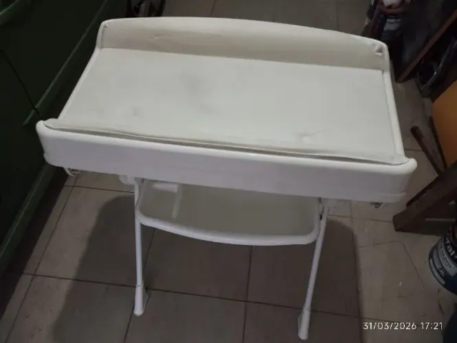 Trocador e banheira bebê 