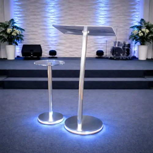 Púlpito Hillsong com Iluminação de LED.