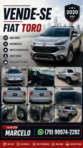 Fiat Toro Freedom 2.0 16V 4X4 Diesel Aut. 2020