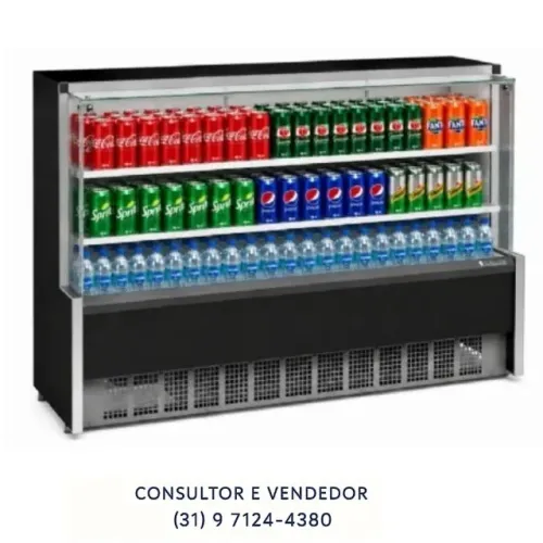 Balcão Refrigerado 2 Placas 2,05M Gelopar