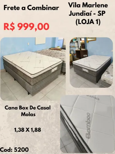 Cama Box De Casal