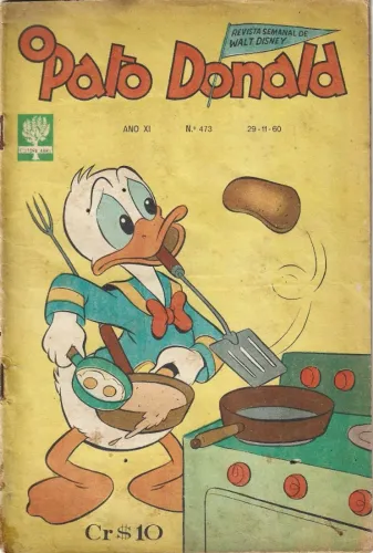 Pato Donald n° 473 (Abril) [nov/1960].