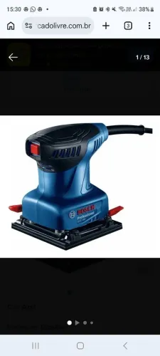 Lixadeira Bosch Pouco Usada