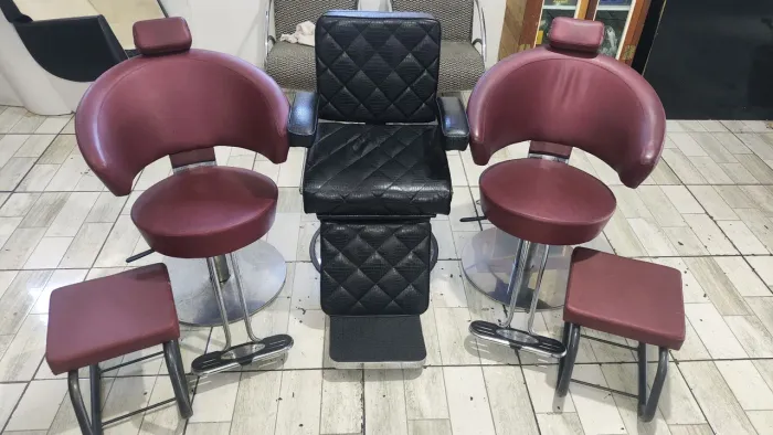 Cadeiras para salão de beleza