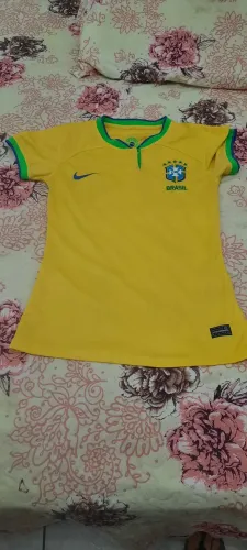 Camisa Brasil feminina original P