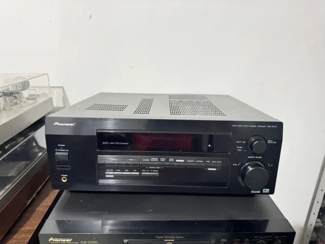 Receiver pioneer vsx d412 funcionando perfeitamente