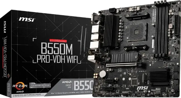 Placa mae MSI B550m Pro-vdh seminova