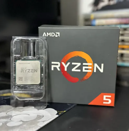 Processador AMD Ryzen 5 2600 ? Completo com Cooler Original