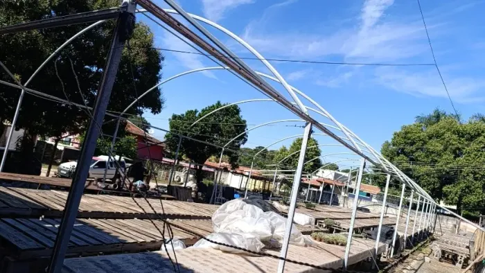 Estufa agrícola 33x8x3 