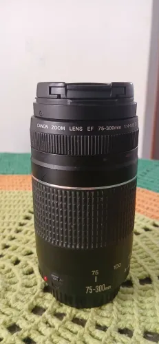 Lente 75-300mm para Câmera Cânon