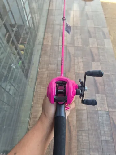 Kit carretilha+ vara Princesa