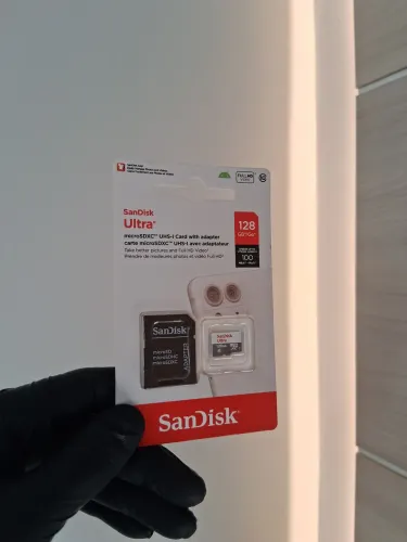 Cartão de memória SanDisk Ultra 128GB original novo