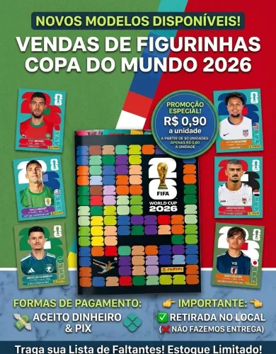 Figurinhas da Copa 2026