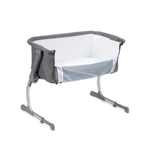 BERÇO PORTÁTIL SAFETY 1ST SIDE BY SIDE GREY