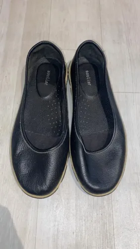 Sapatilha em couro soulier original
