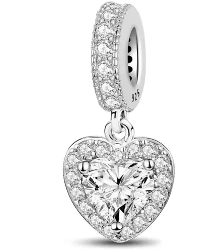 Charm Coração S925