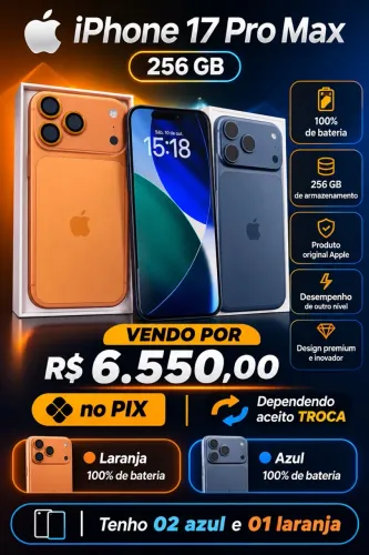 iPhone 17 pro max 256