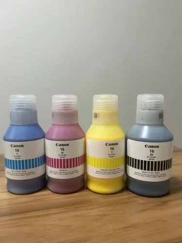 Kit Completo de Tinta Canon Gi-16 Original