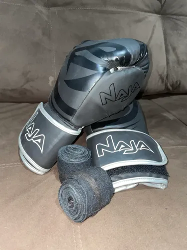 Luva de Box Muay Thay Naja black