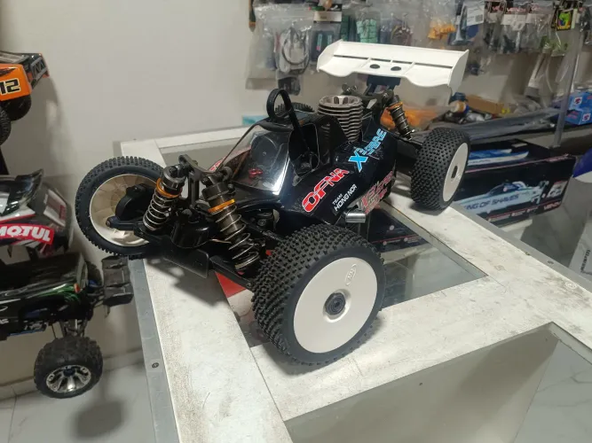 Automodelo Buggy 1/8 Zerado! nitro combustão Hongnor