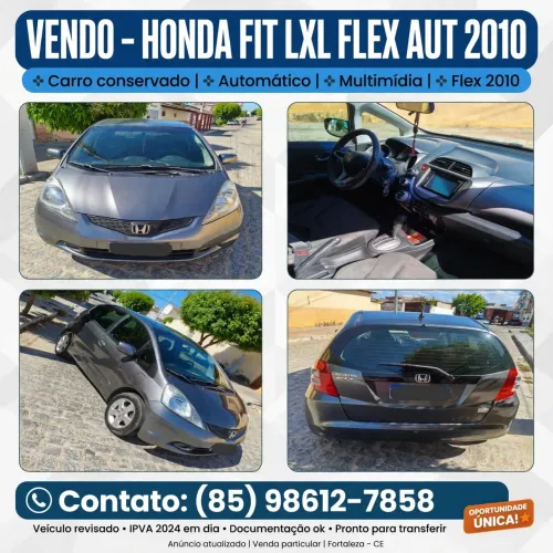 Honda Fit LXL 1.4/ 1.4 Flex 8v/16v 5P Aut. 2010
