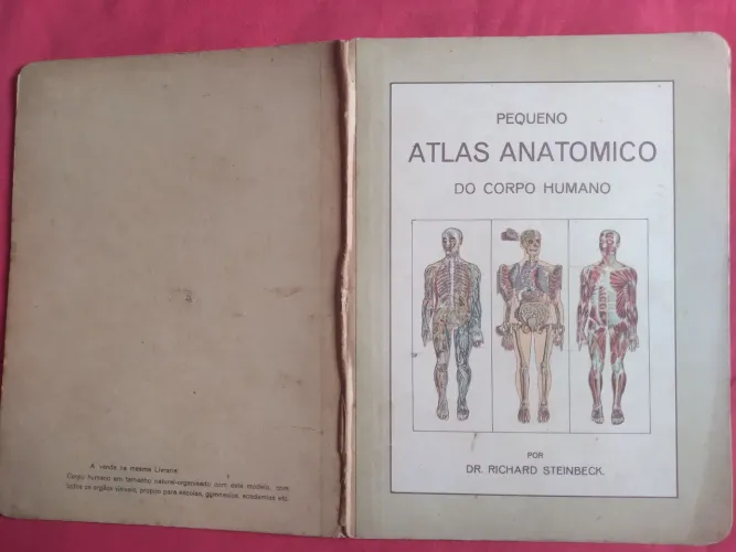 LIVRO PEQUENO ATLAS ANATÔMICO DO CORPO HUMANO 
