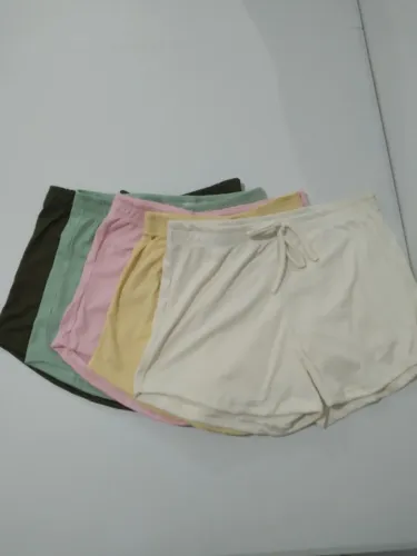 Short Feminino Canelado | Confortável | Várias Cores | Tendência 2026