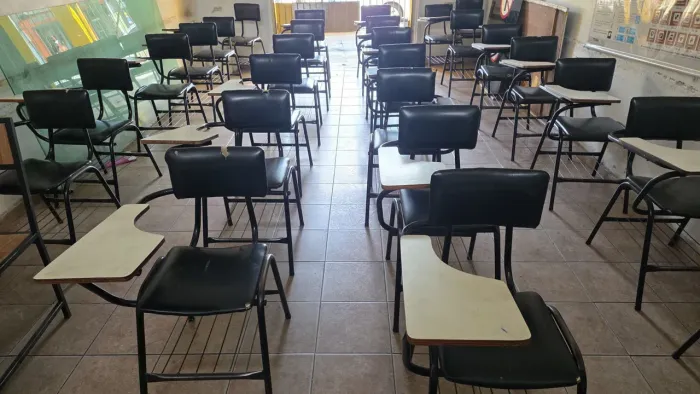 Cadeiras universitária