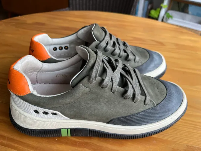 Tênis Osklen Hybrid Laces Nobuck Verde Musgo - Original - Tam 39
