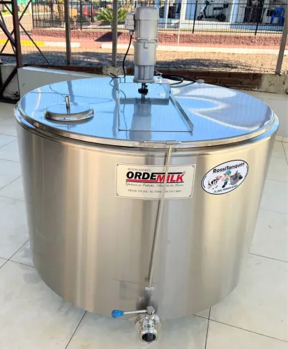 Resfriador Misturador Tanque Tina de 500 Litros de Leite Sorvetes e açaí Água de Coco