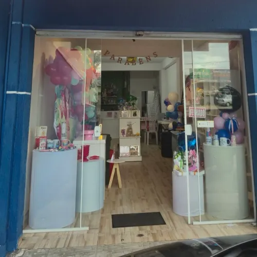 Porta de vidro  comercial  4 folhas,  alt. 2.09x  larg 2.60