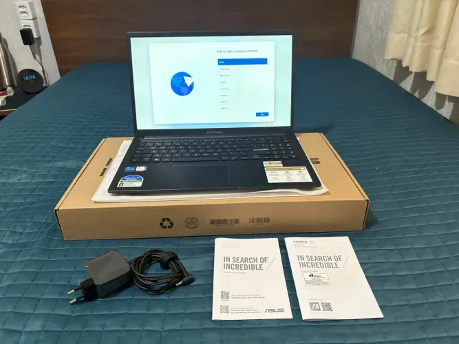 Notebook ASUS Vivobook I5-1334u RAM 16GB SSSD 512GB Windows 11 Azul