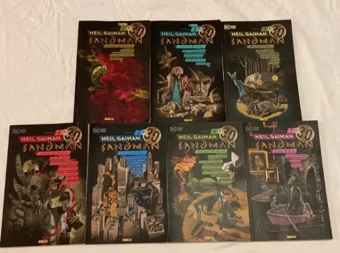 hq neil gaiman - sandman especial de aniversário #1 a #14
