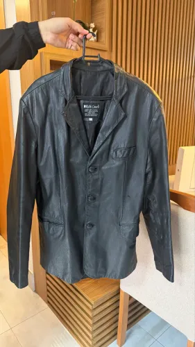 Vendo jaqueta de couro masculina
