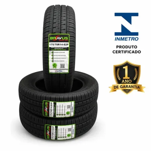 Pneu remold 175/70R14 bravus