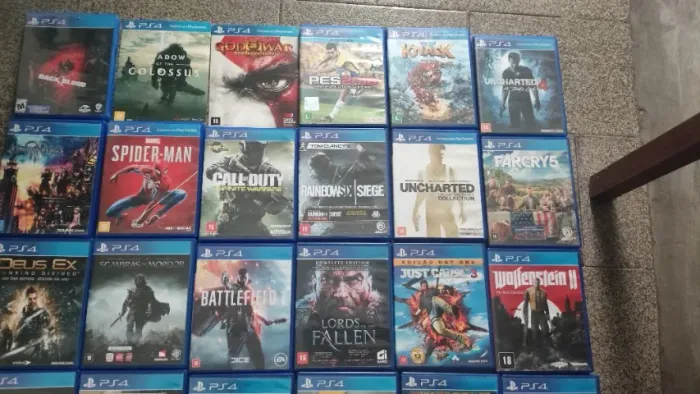 jogos de ps4/ps3/ nintendo wii