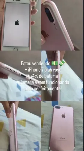 iphone 7 plus rose