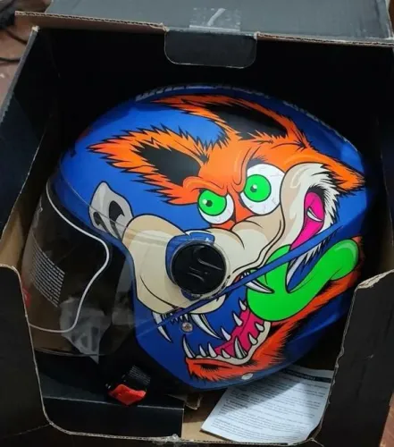 CAPACETE ABERTO ESTILOSO