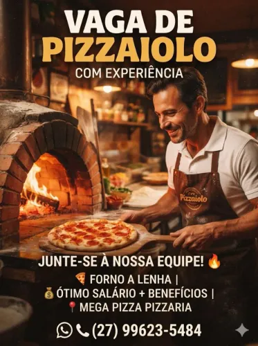 Vaga para Pizzaiolo