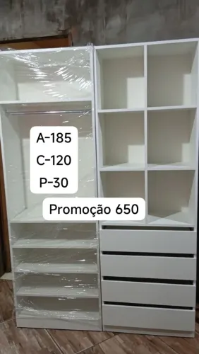 Closets, em MDF A pronta entrega 