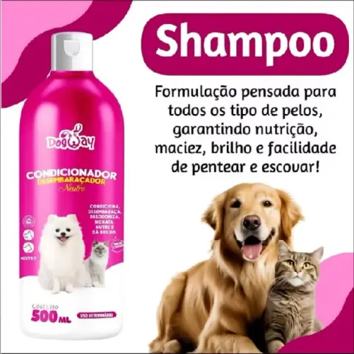 Kit shanpoo para seu pet