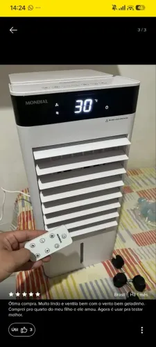 Climatizador mundial Novo.